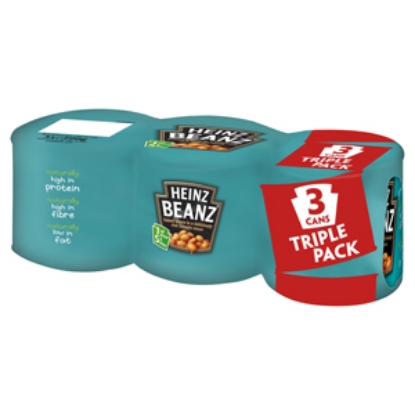 Picture of Heinz Baked Beans 200g 3pk x8